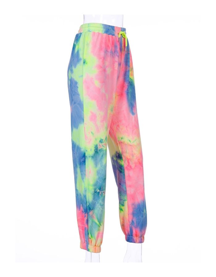 Fashion Gradient Ventilate Sports Spring Summer Trousers Pants